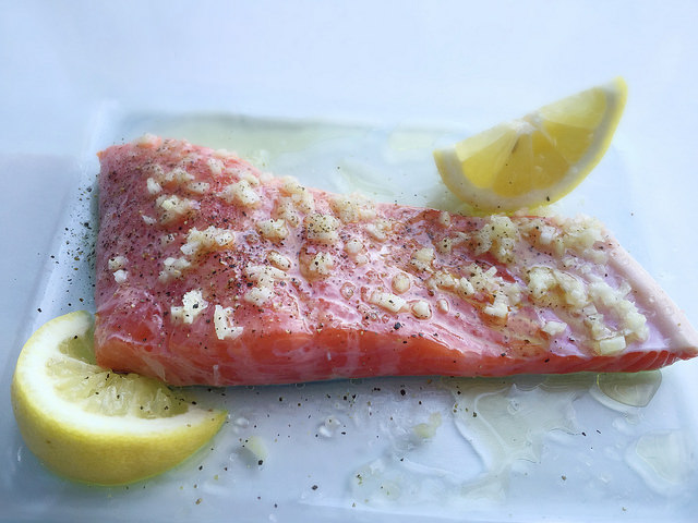 marinate salmon