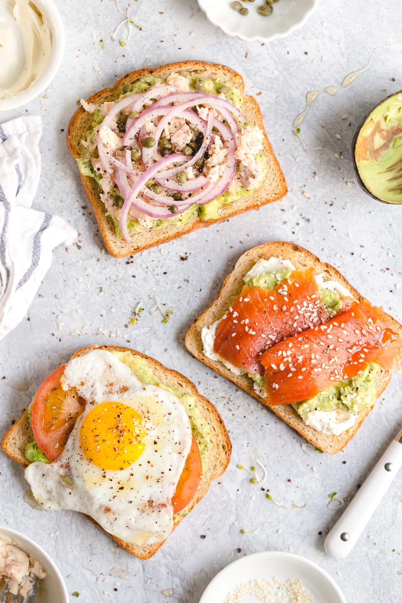 3 Easy Avocado Toast Recipes