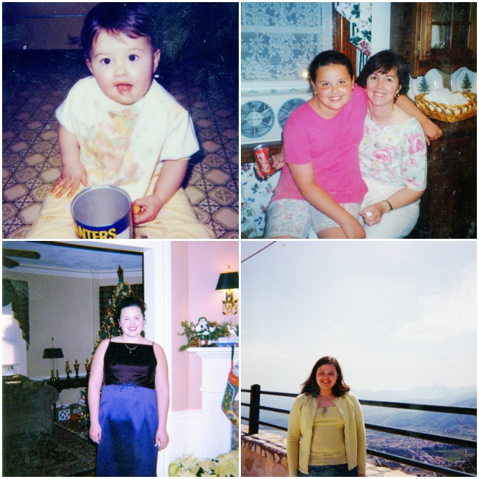 Andie Mitchell childhood photos