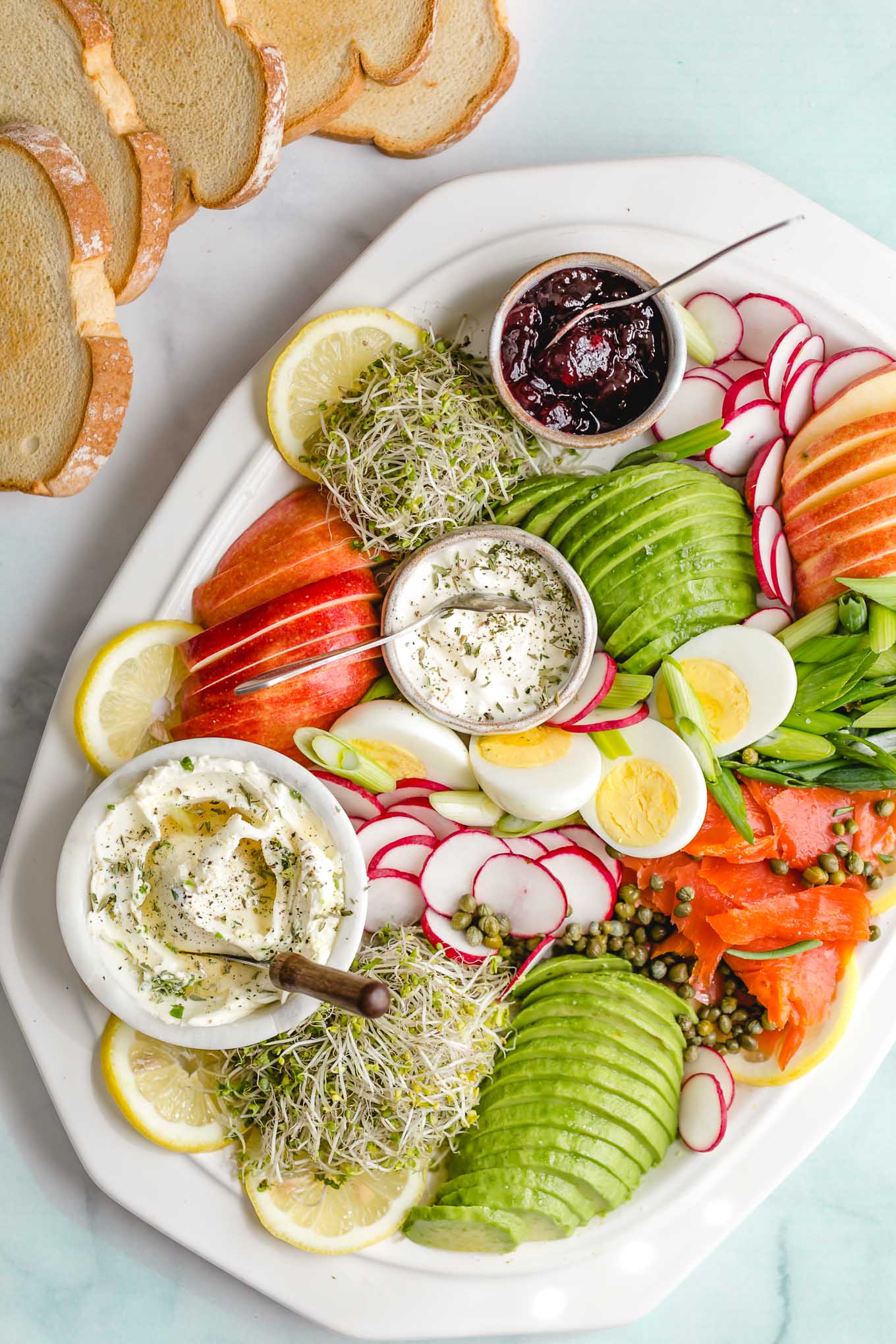breakfast charcuterie board