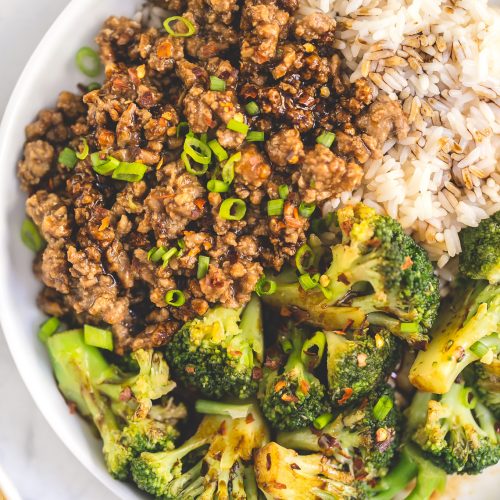 easy stir fry with ground turkey