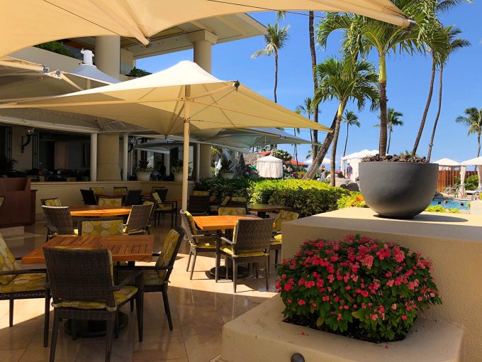 Duo restaurant at Four Seasons Maui