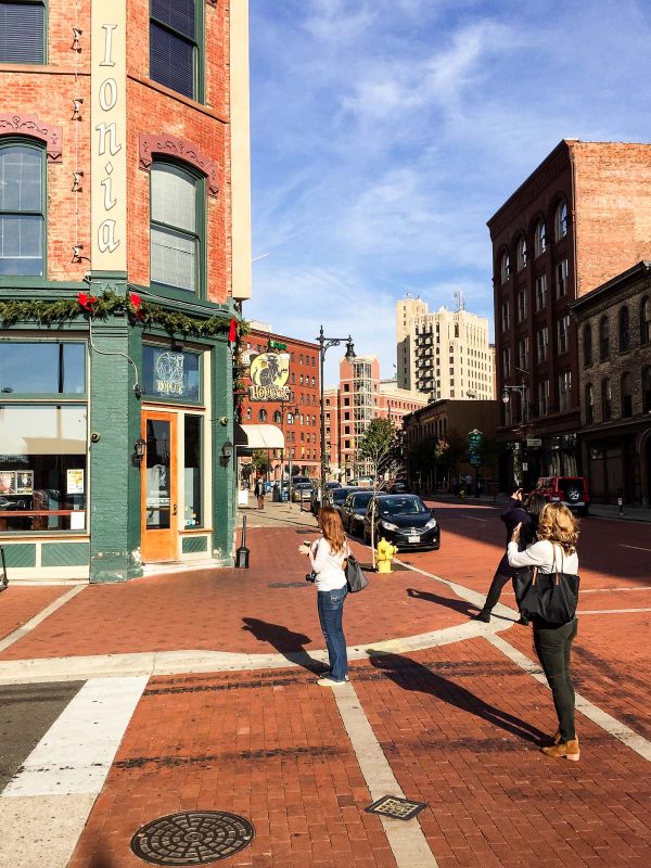 downtown Grand Rapids, Michigan