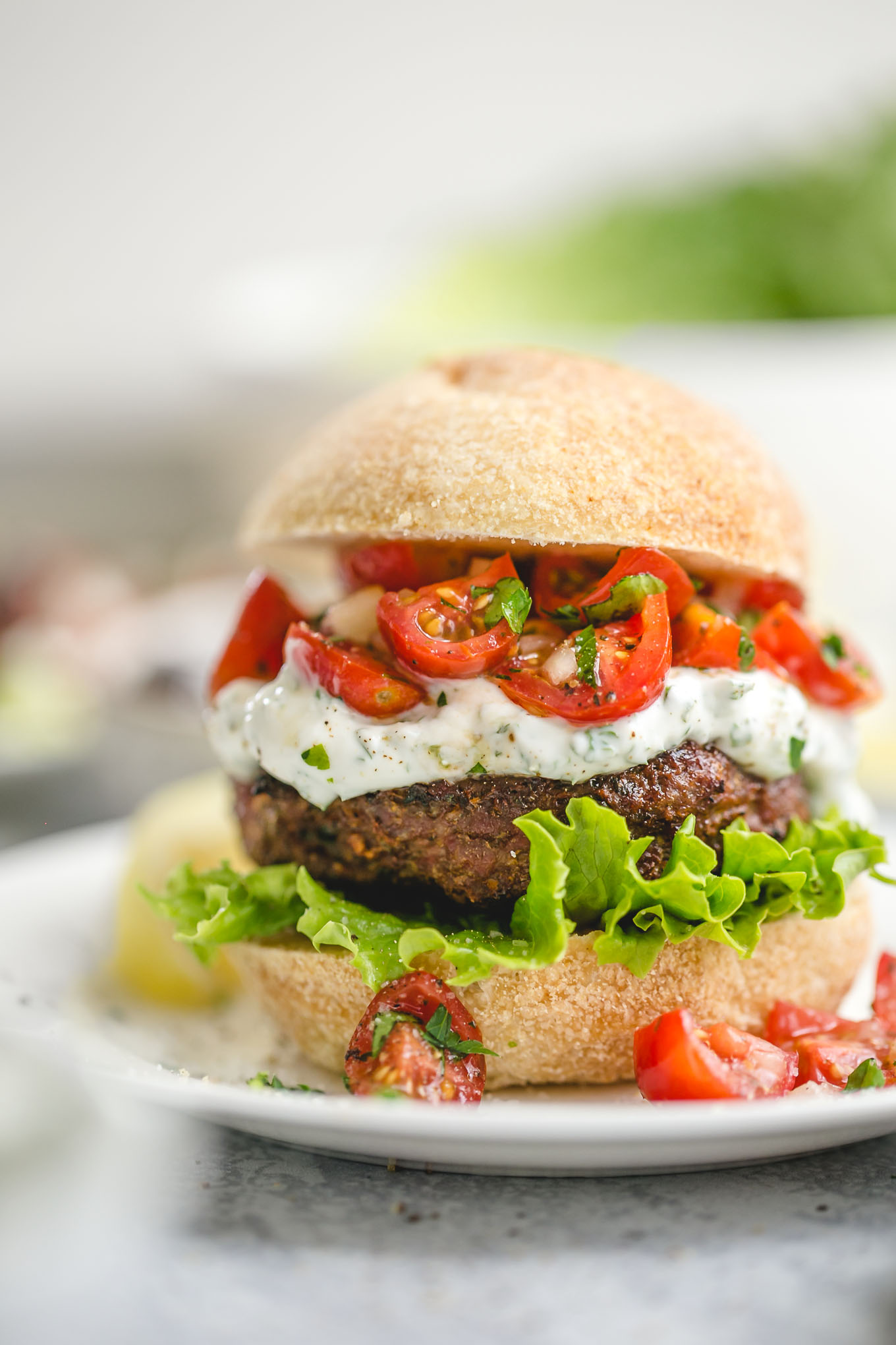 grilled lamb burgers recipe