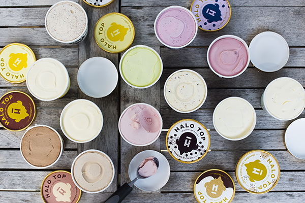 Halo Top ice cream flavors (photo by Raul Velasco)
