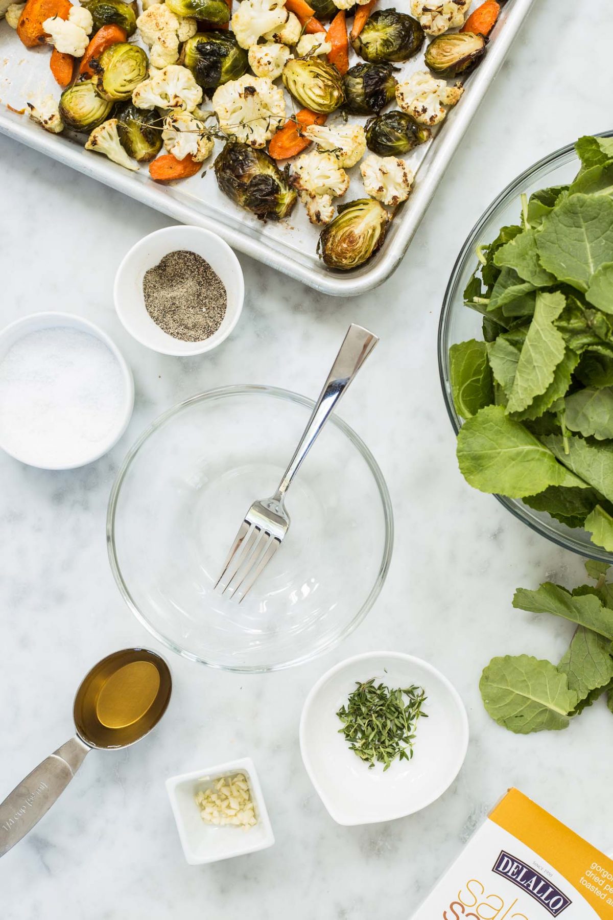 Harvest Salad with Pear and Gorgonzola