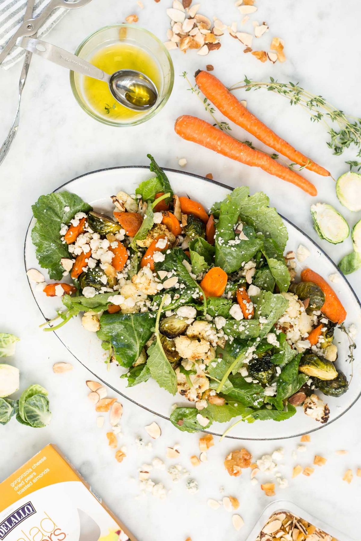 Harvest Salad with Pear and Gorgonzola