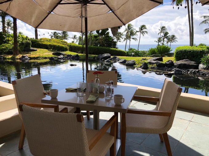 breakfast at Ilima Terrace