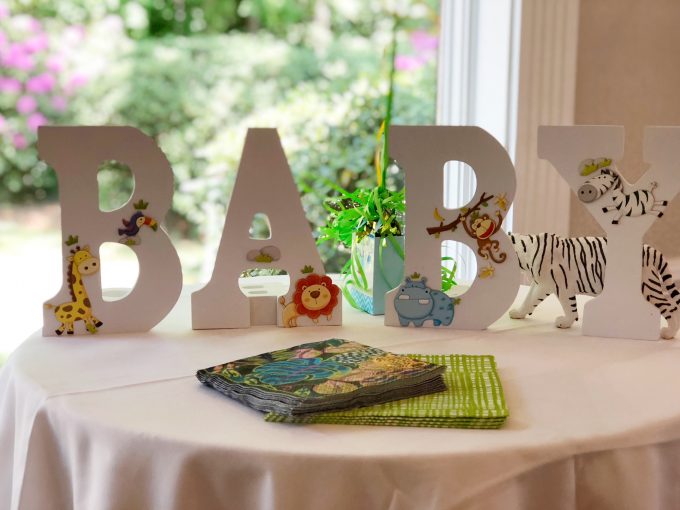 baby boy animal theme baby shower
