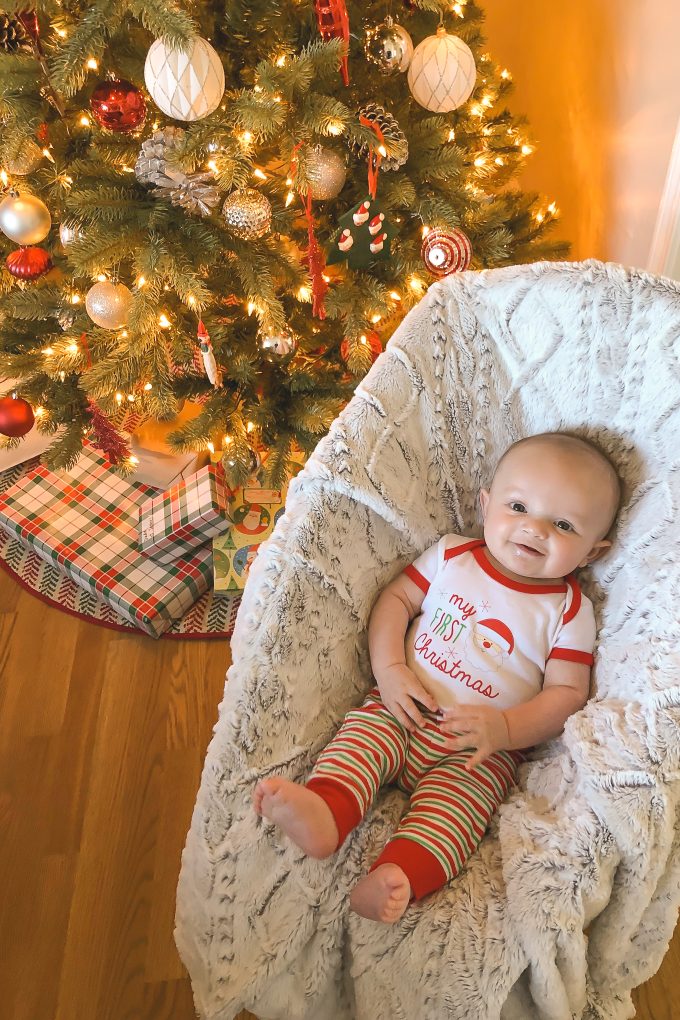 James on Christmas morning