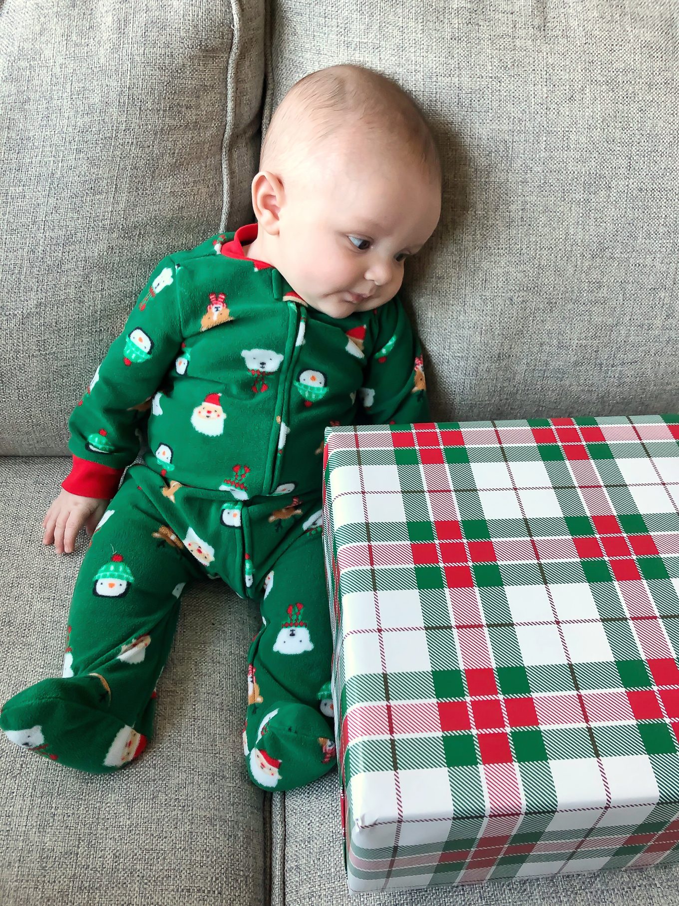 James and his first present