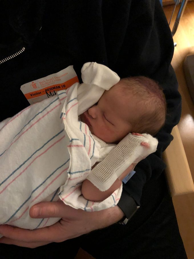newborn James