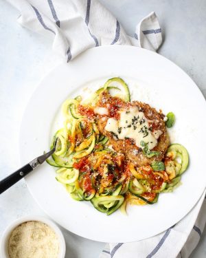 Lighter Baked Chicken Parmesan Recipe