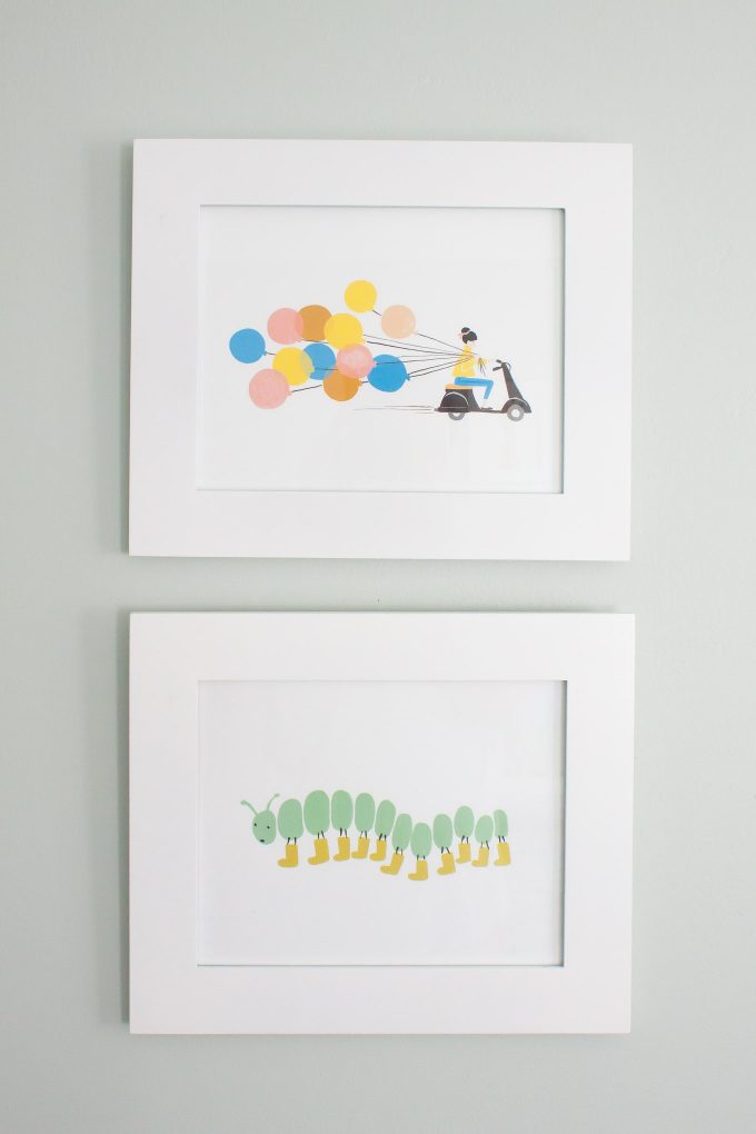 rifle paper co nursery art prints