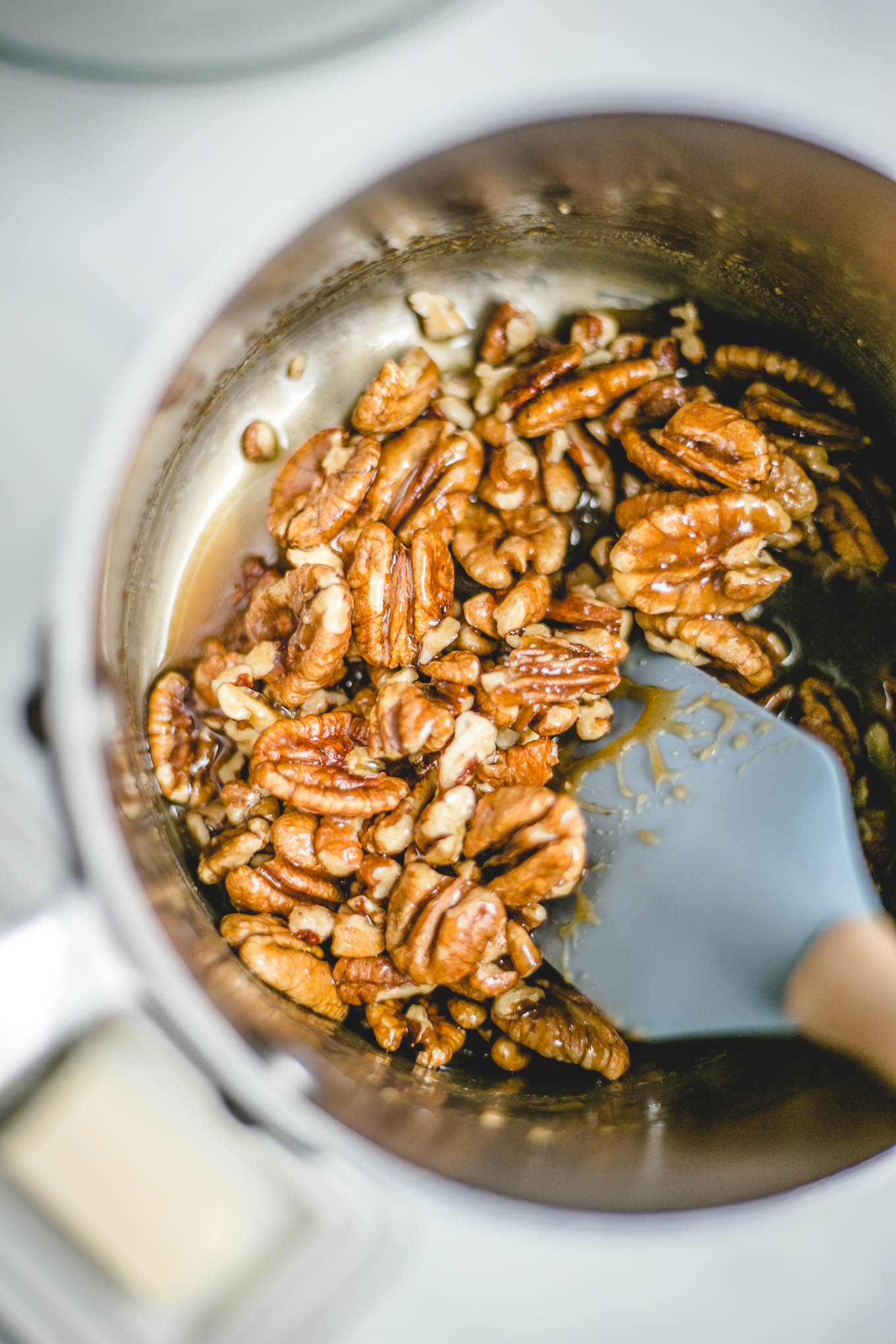 homemade pecan pie topping 