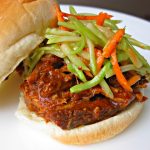 Crock Pot Pulled Pork with Tart Apple Slaw