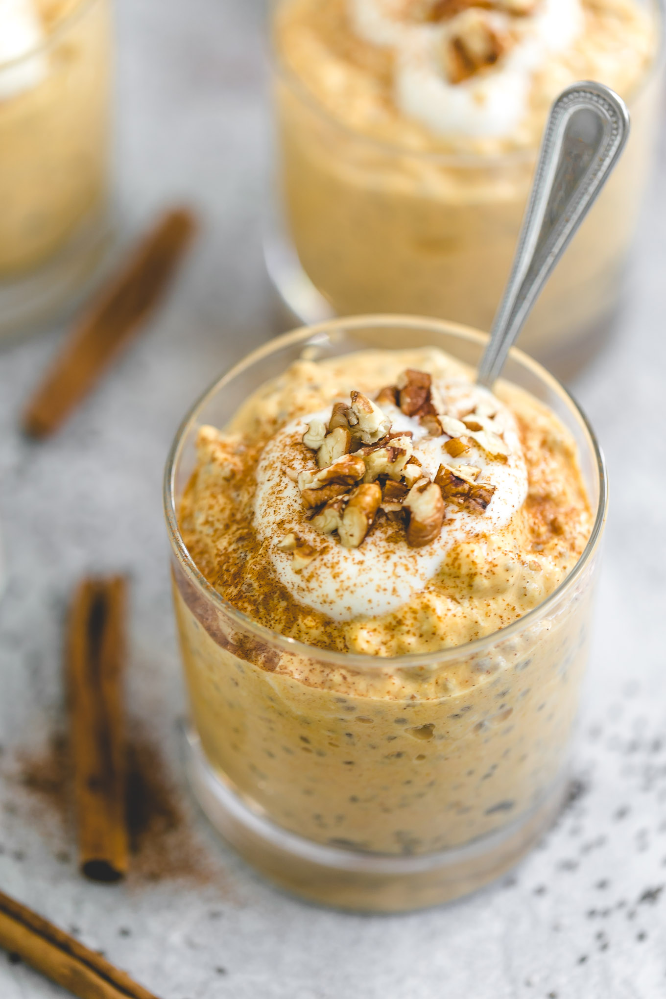 recipe for overnight oats with canned pumpkin