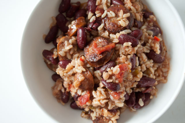 red beans and rice