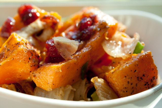 This autumn butternut squash salad makes the perfect seasonal side dish for you holiday table or a hearty addition to any fall dinner!