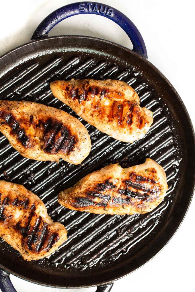 Sesame Ginger Grilled Chicken with Pineapple Salsa 