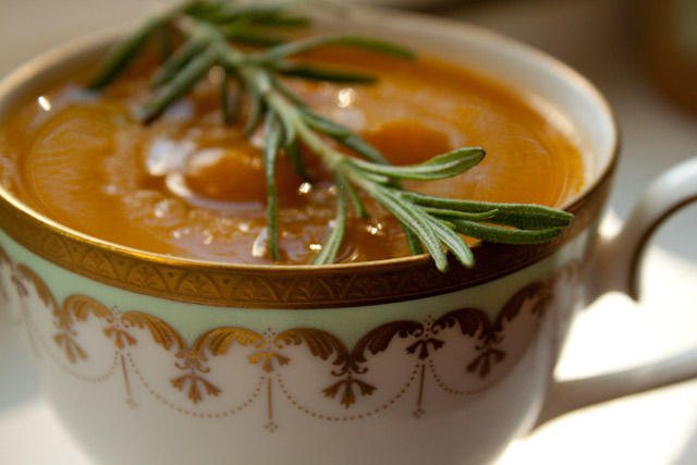 roasted butternut squash soup