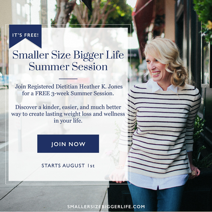 3 Surprising Ways I Created My Healthy And Happy Life - Smaller Size Bigger Life Summer Session with Heather K Jones
