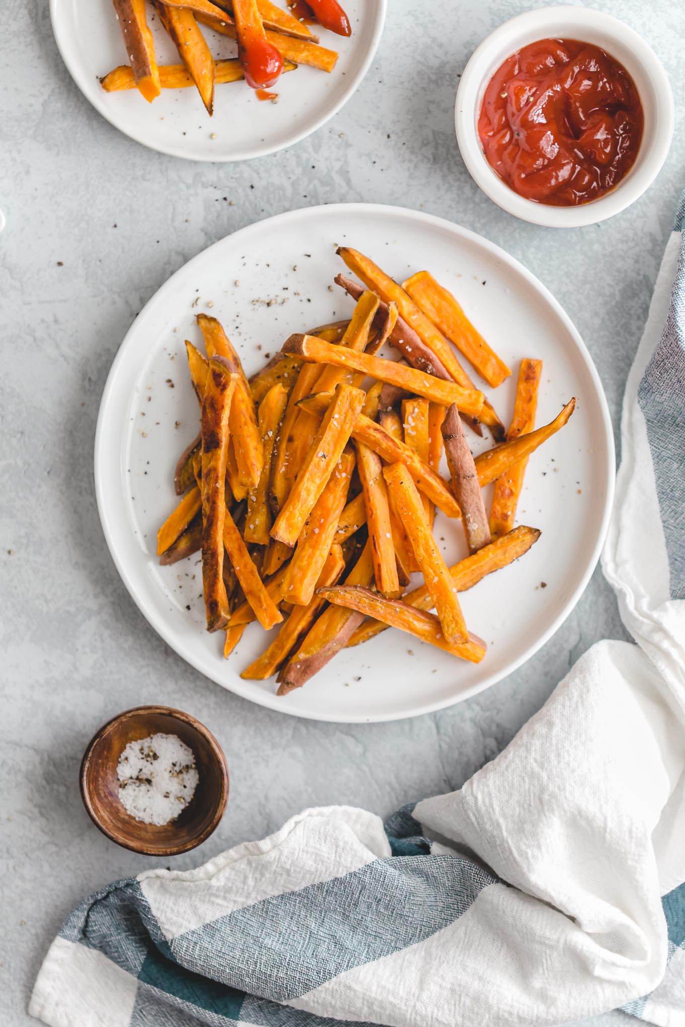 baked sweet potato fries