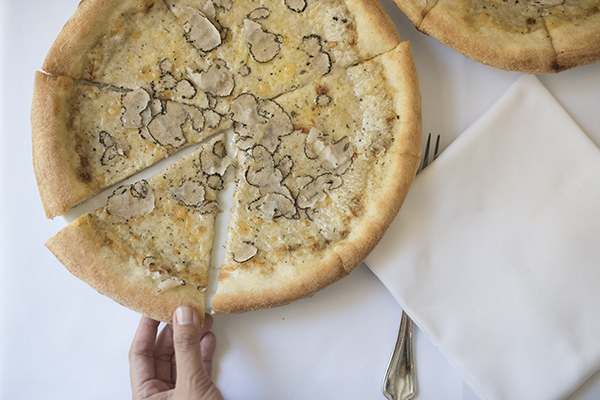 Focaccia al tartufo at Mamo NYC (photo by Raul Velasco)