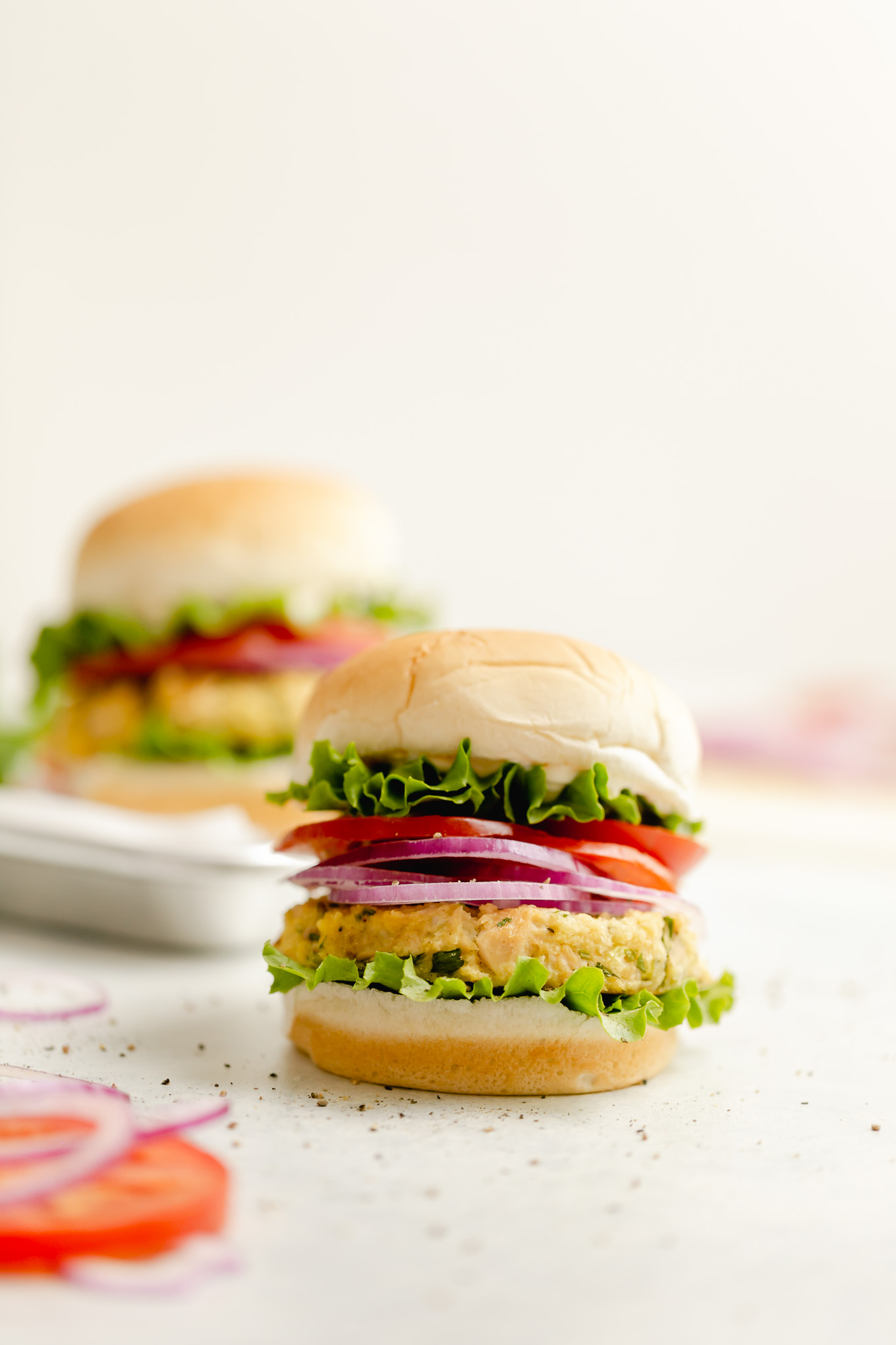 canned tuna burgers