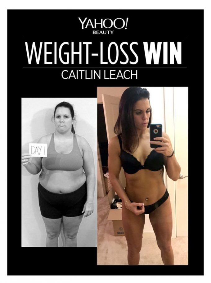 Weight Loss Win - Caitlin Leach lost 100 pounds and shares her inspiring journey