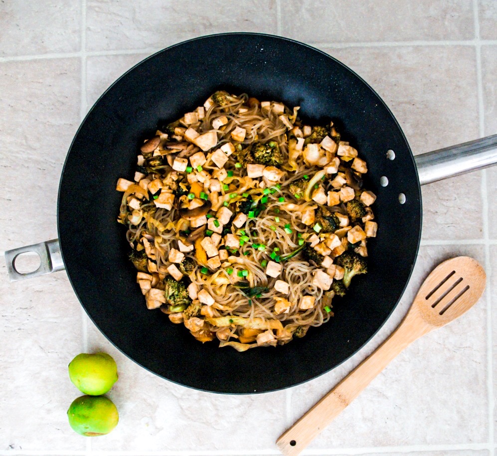 Easy Crispy Tofu Stir Fry with Broccoli